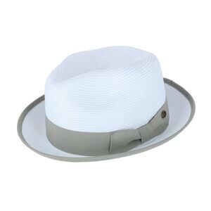 Epoch Hats Company Men's Fedora with Contrast Band and Trim